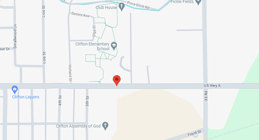 Vehicle Accident with Injury, by Clifton Elementary on F Rd