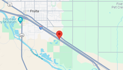 Brush Fire, in Median of I-70, Fruita (mile marker 21)