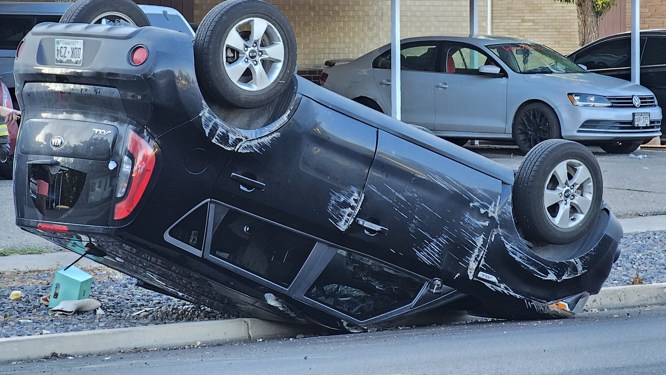 Vehicle Rollover Accident, Chipeta Ave & N 5th St