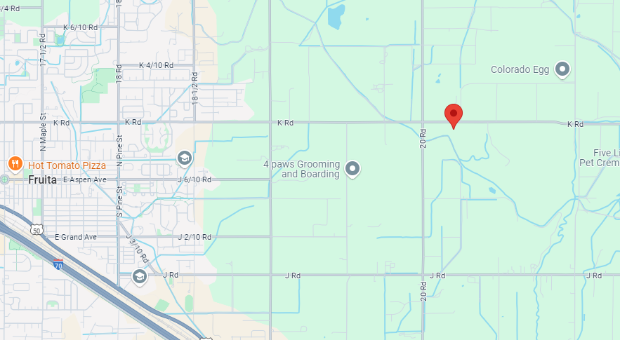 Disturbance, Area of K Rd & 20 Rd Fruita