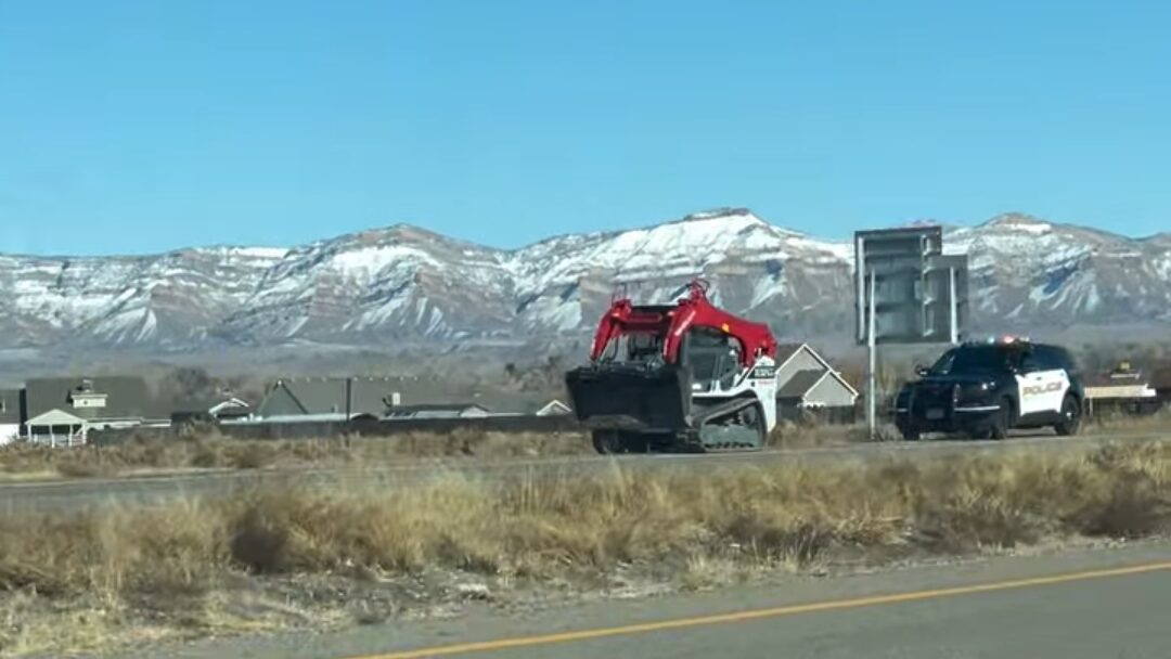 Skid-steer Vehicle Pursuit, I-70 Mile 26