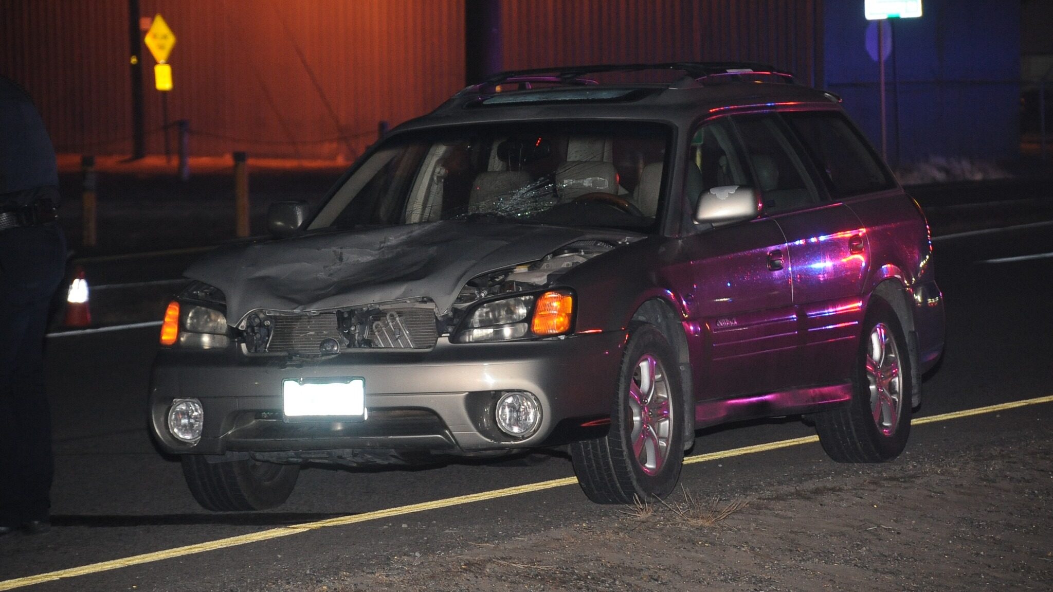 Vehicle vs Pedestrian, Area of I-70BL & 29 3/8 Rd