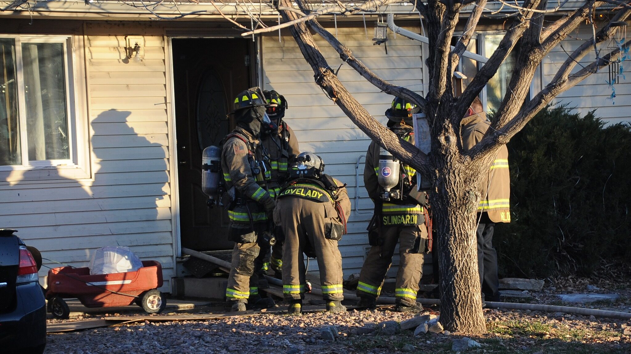 Residential Structure Fire, E 1/2 Rd & 31 3/4 Rd Clifton