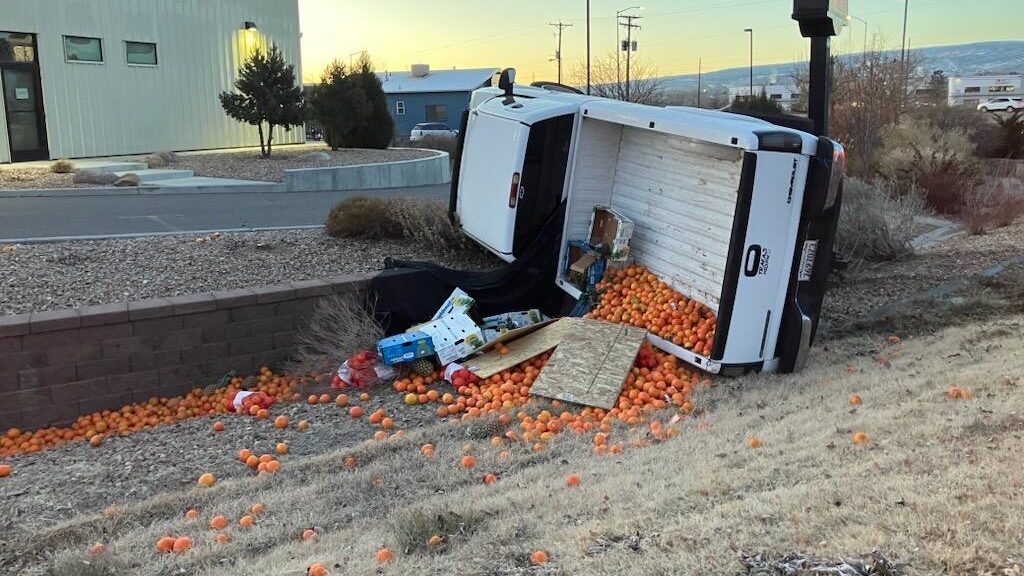 Speeding Causes Truck Accident on 24 Rd & Patterson Rd