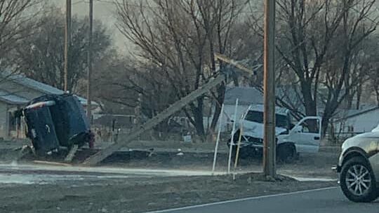 Morning Accident Downs Utility Pole Near Fruita