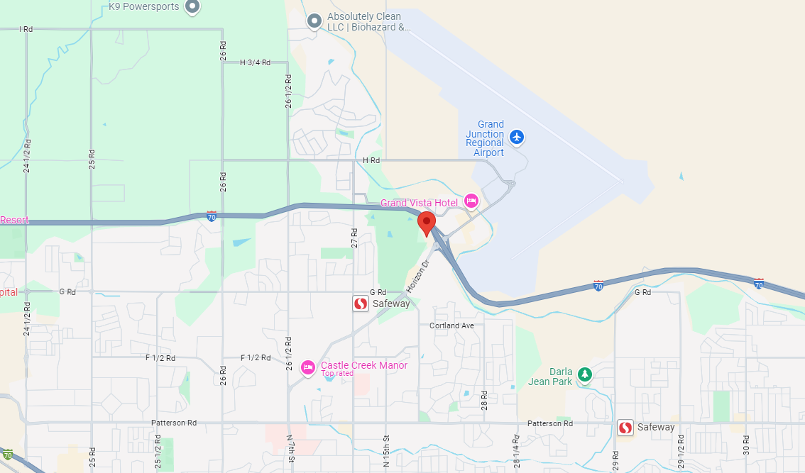 Disturbance, DoubleTree Hotel, Horizon Dr & I-70