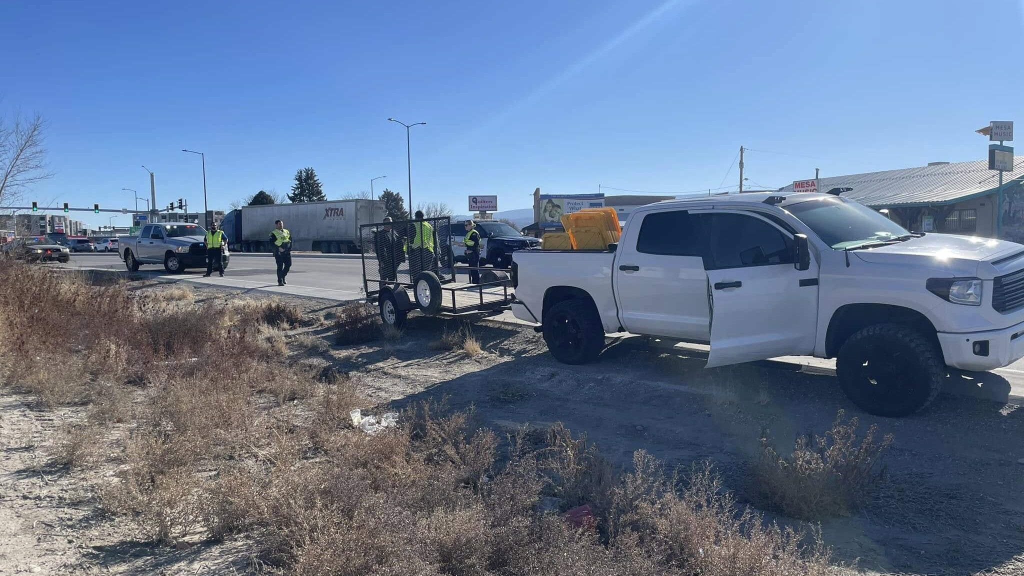 Vehicle vs Bicycle, Grand Ave & N 1st St