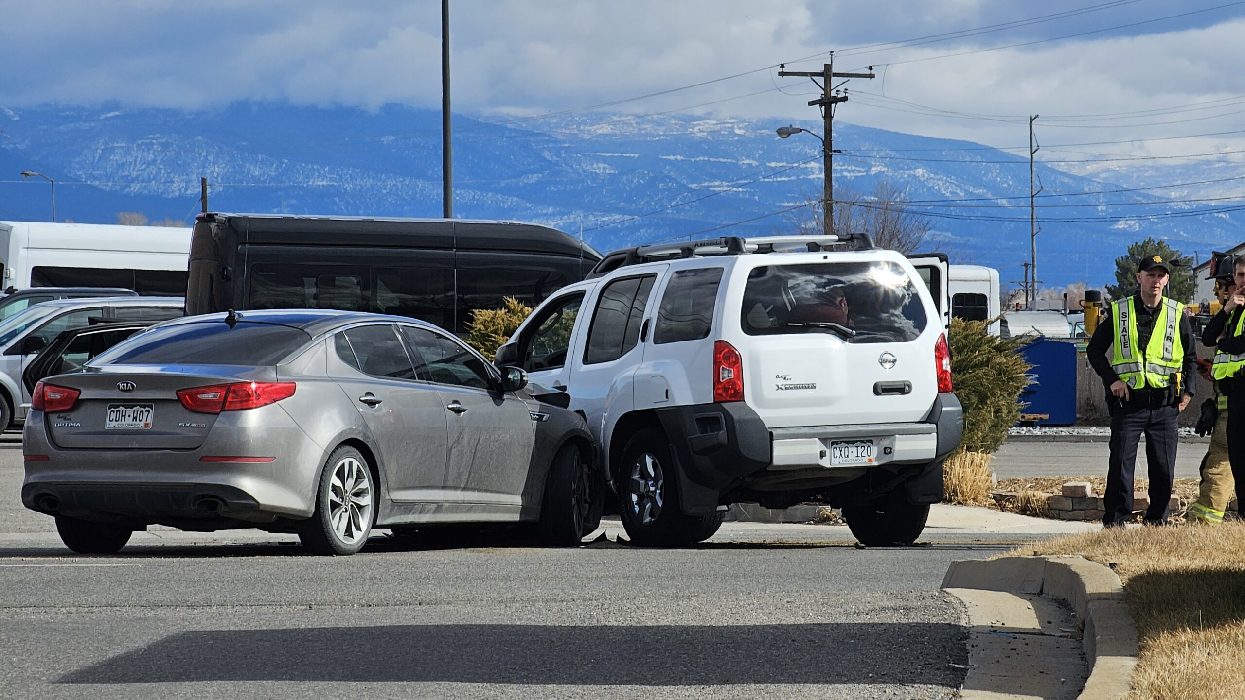 Vehicle Accident, Mesa Mall, Industrial Blvd & 24 1/2 Rd