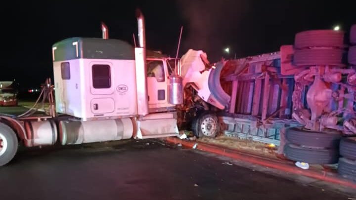 Update: Semi Rollover, Loves Truck Stop, Hwy 50 & 22 Rd