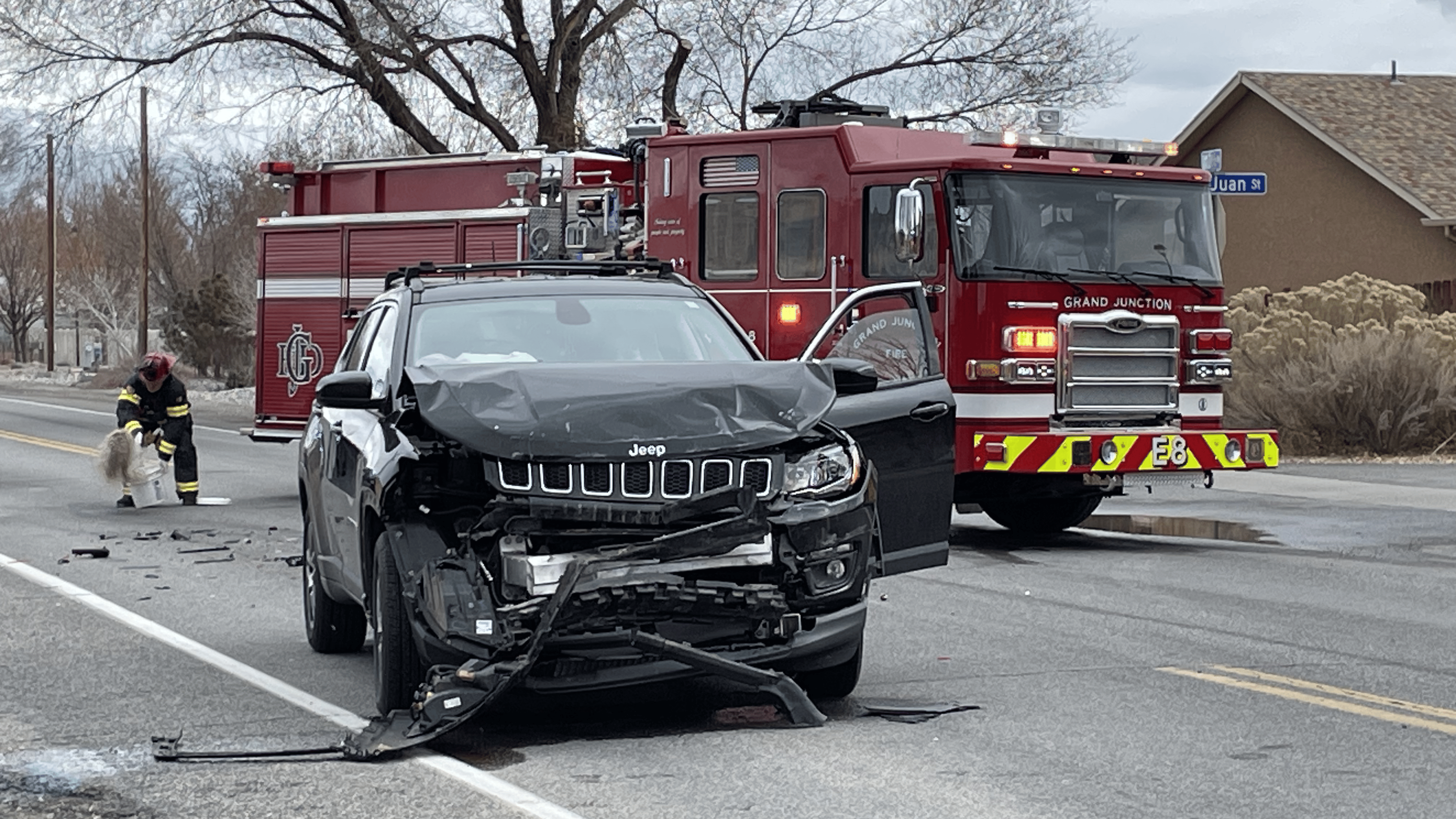 Vehicle Accident, D 1/2 Rd & San Juan Street