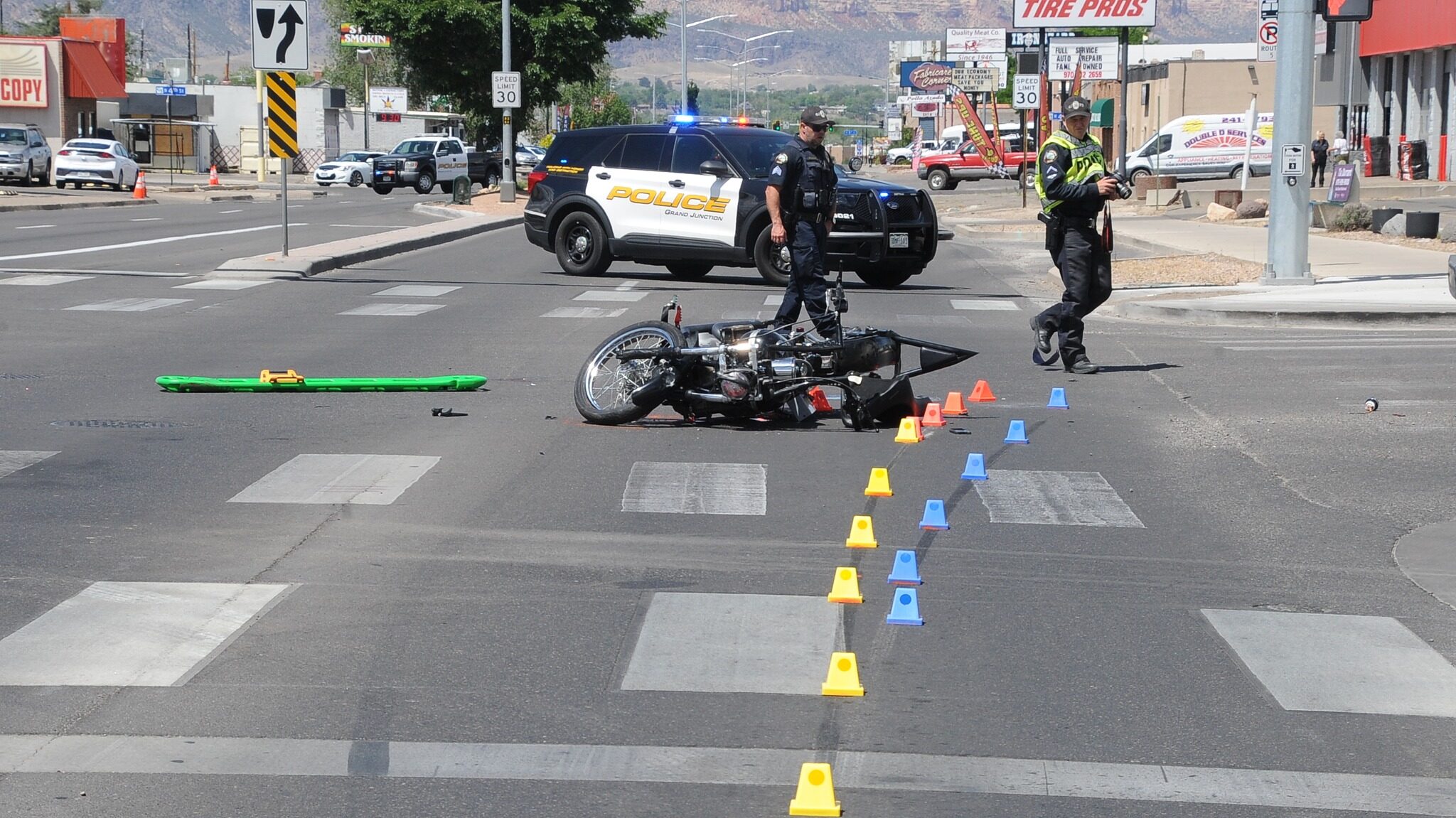 Vehicle vs Motorcycle, 1 Dead, North Ave & N 5th St