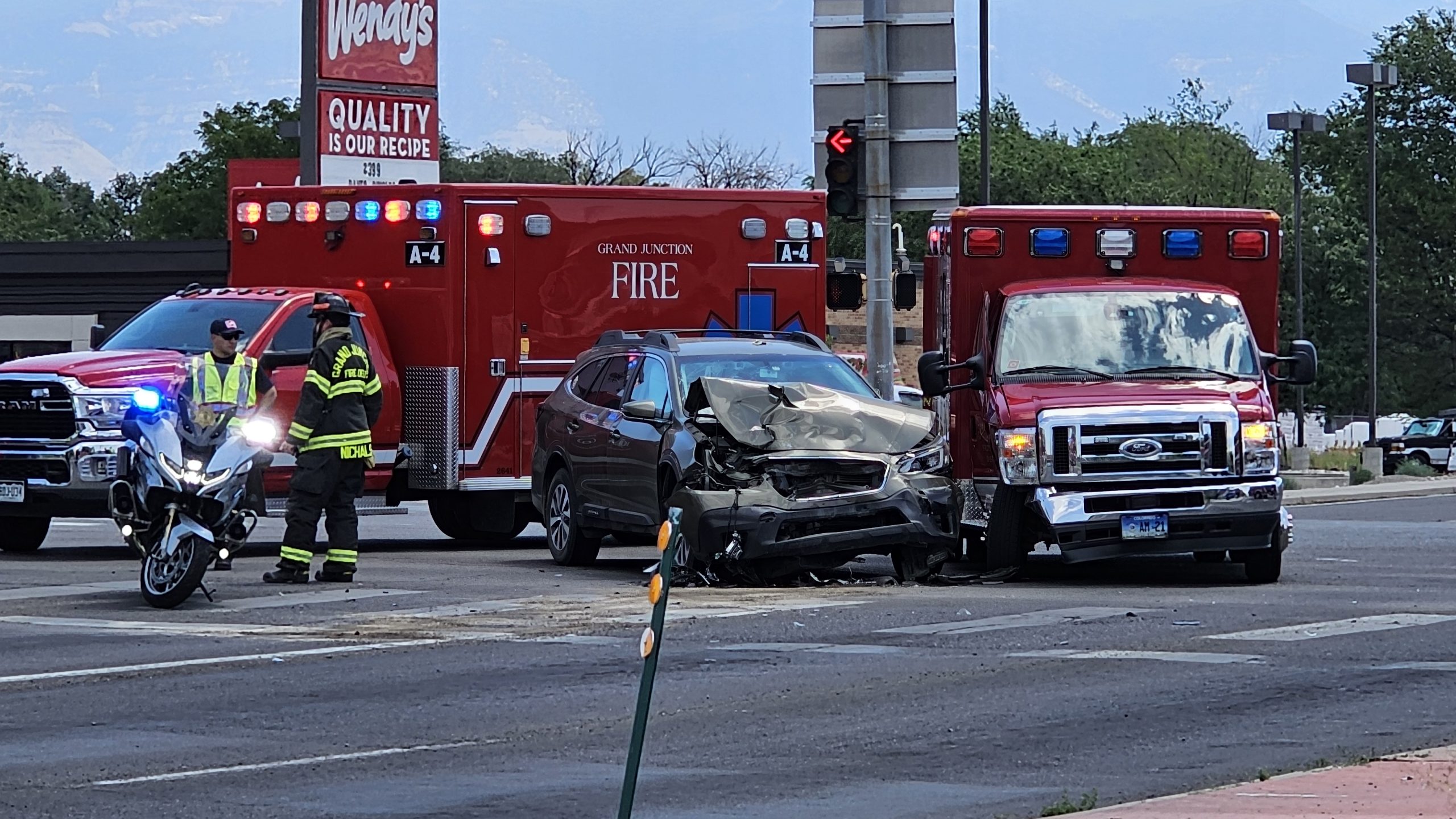 Ambulance Accident, I-70B & 32 Rd Clifton