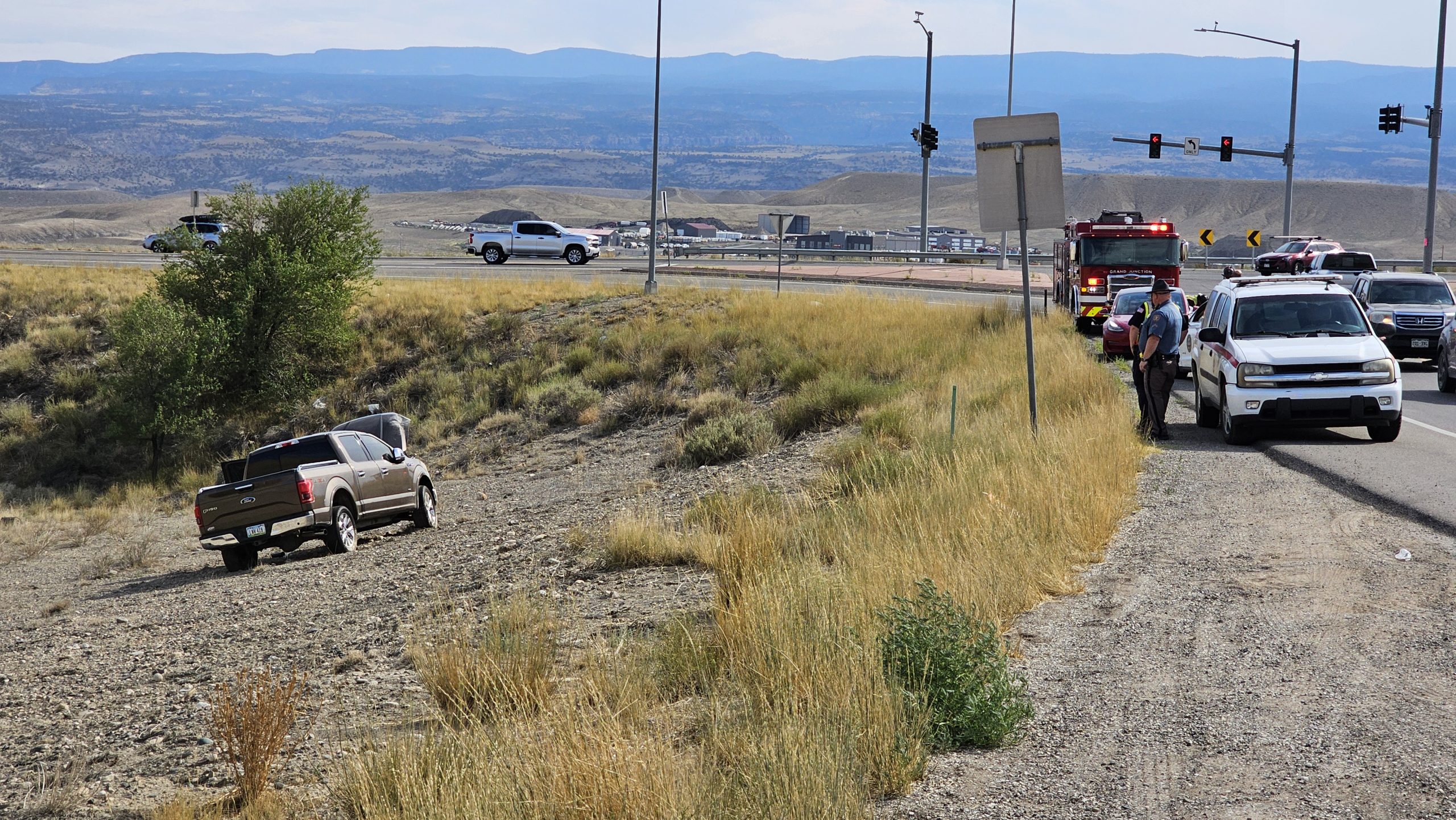 Single Vehicle Rollover, Hwy 50 & 32 Rd