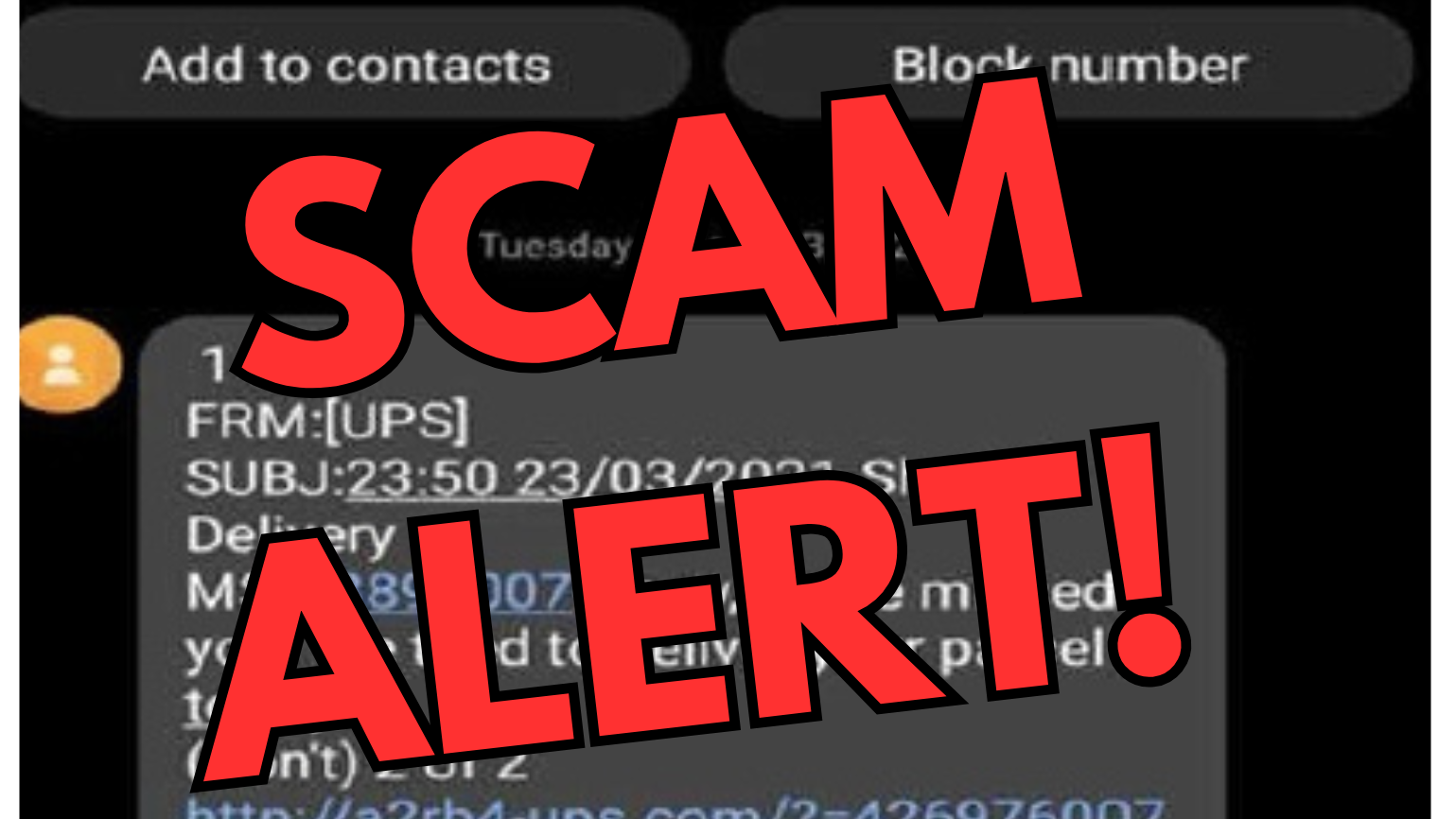 Grand Junction Police Warn of UPS Text Scam Surge